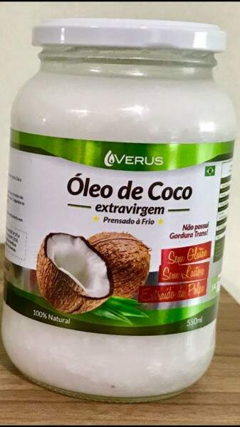Óleo de Coco extravirgem Verus Biotech