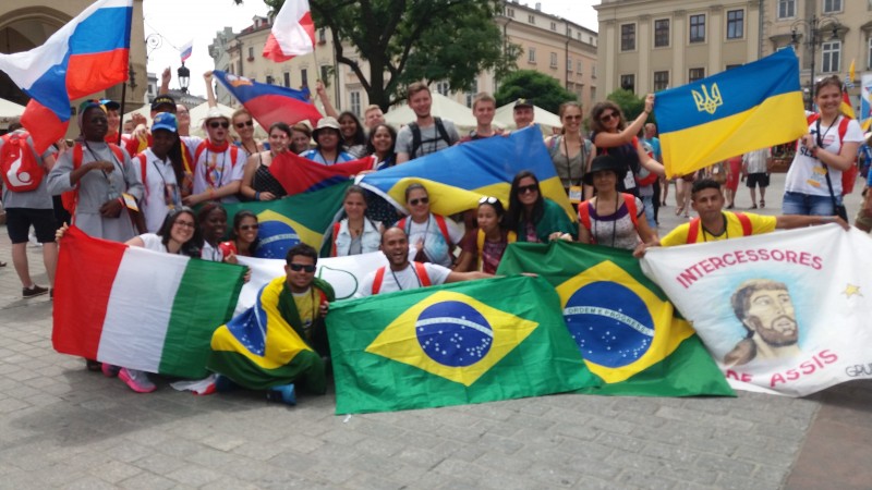 Participação do Grupo De Jovens Intercessores De Assis na JMJ 2016 Polônia