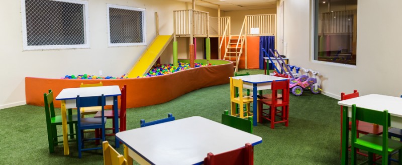 Crianças menores têm espaços dedicados a elas em resort de SP