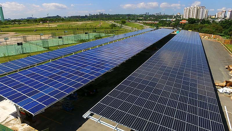 Villa-Lobos é o primeiro parque abastecido por energia solar