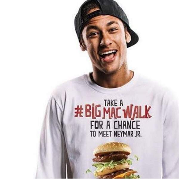Contratação de Neymar Jr. coroa ano excepcional do McDonald’s