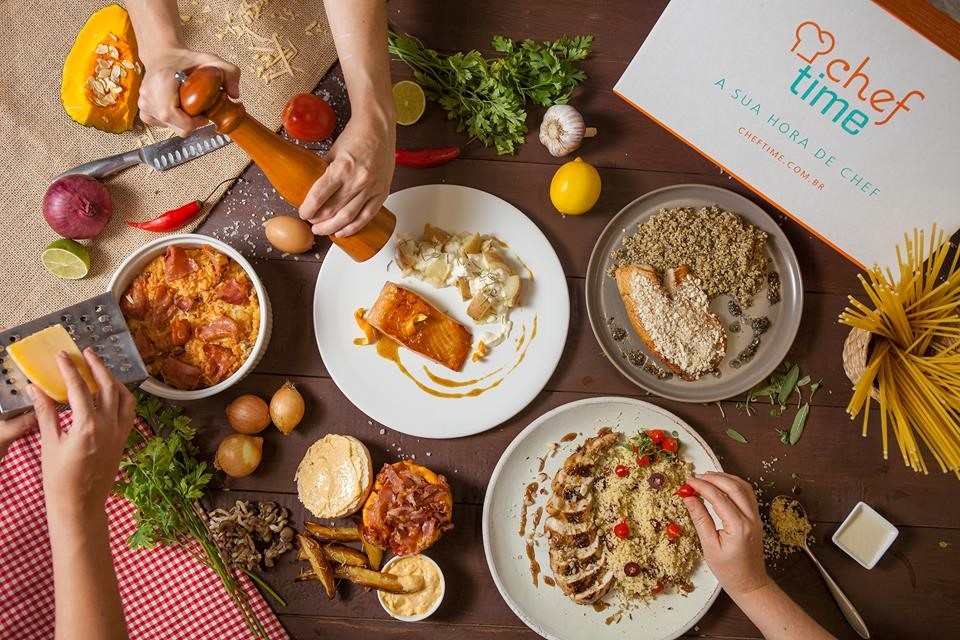 Cheftime: com delivery de ingredientes e receitas práticas, serviço devolve o prazer de cozinhar