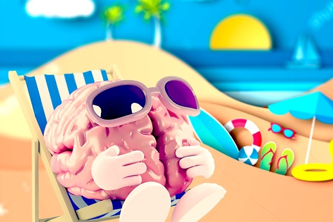 O cérebro também precisa de férias para se renovar