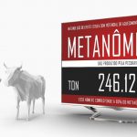 Painel eletrônico para a contagem da emissão de gás metano é instalado em São Paulo