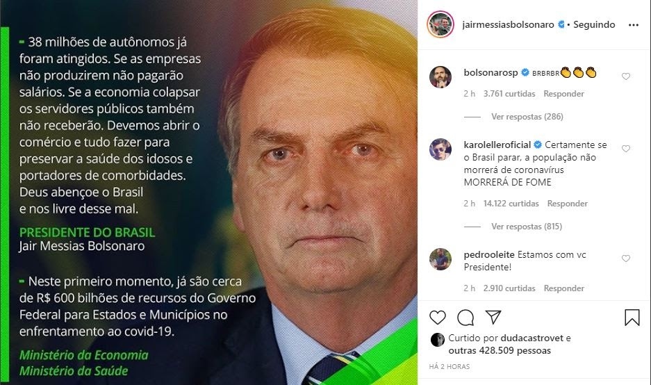 Bolsonaristas na ofensiva e oposição se fortalece