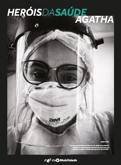 Exposição fotográfica homenageia profissionais da saúde que atuam no combate à Covid-19