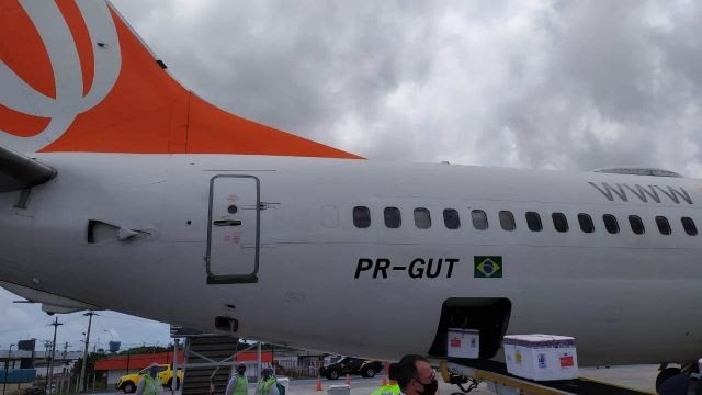 GOL realiza novos transportes de vacinas para Norte, Nordeste e Centro-Oeste