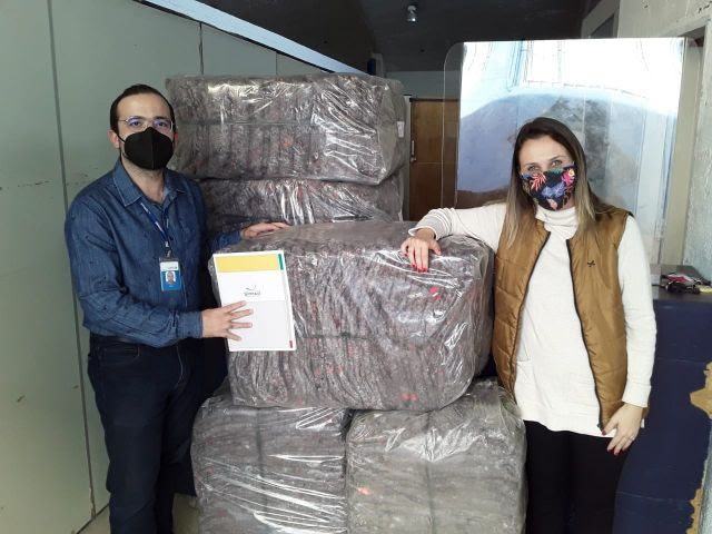 Doação de cobertores em São Bernardo do Campo- SPMAR